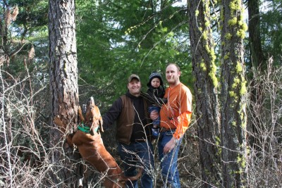Bradley just turned 1 year old at a Tree