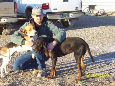 Larri and Morgan (one year old)