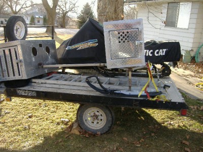 snowmobile trailor