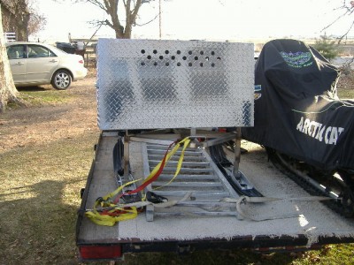 with light box on it.