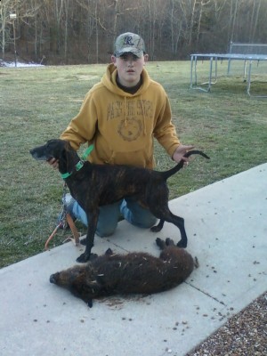 had bayed by herselve