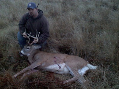 my buddys deer he took.