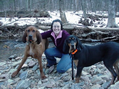 Amanda, Tater and Tess- December 23, 2005.JPG